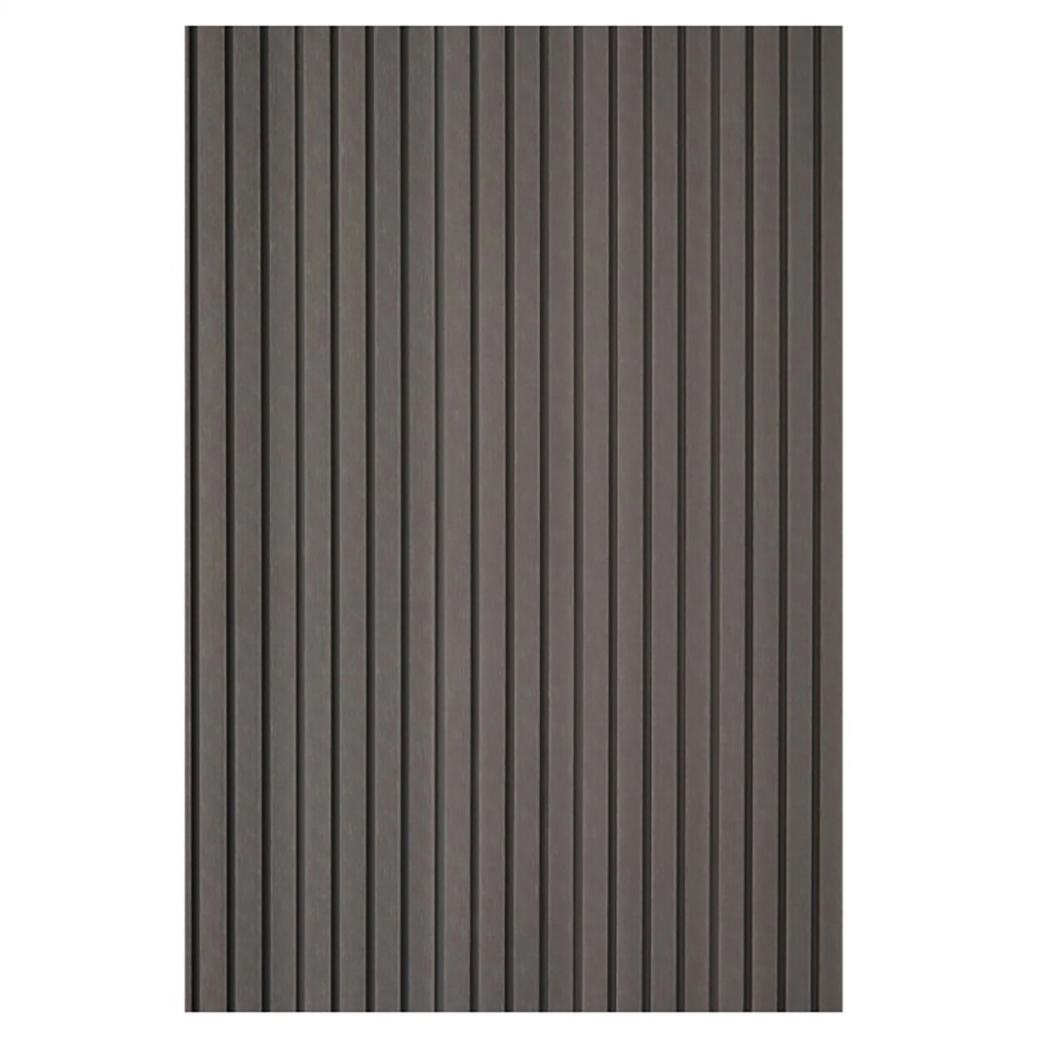 Wood Composite Panel Wood Wall Cladding Board Solid Grilles WPC Wall Panel for Decoration Arc