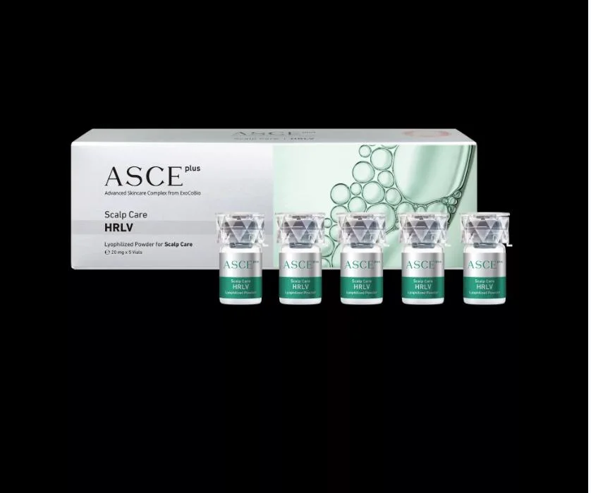 Top Korean Asce+ Hrlv Srlv Lyophilized Exosomes for Hair Restoration Scalp Care Anti Hair Loss Natural Way to Improve Your Hair Health