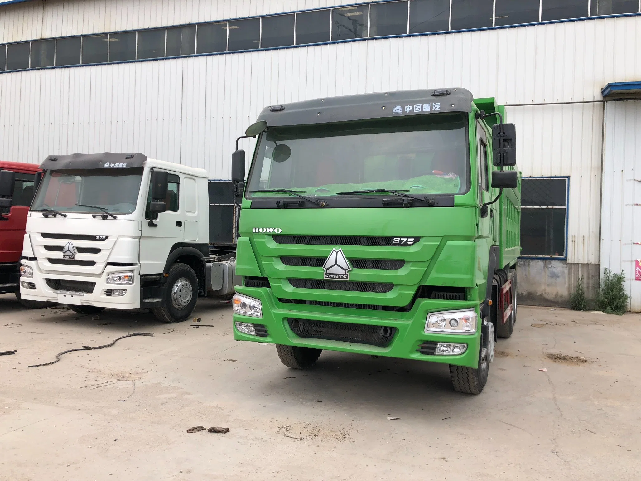 Marca chinesa usados de alta qualidade de Caminhões Basculantes LHD e Rhd Euro III Diesel o consumo de combustível do caminhão basculante para Transporte