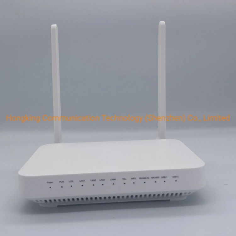 G 140W Me with 4ge 1voice 2USB WiFi 2.4G 5g Dual Band AC WiFi Gpon ONU