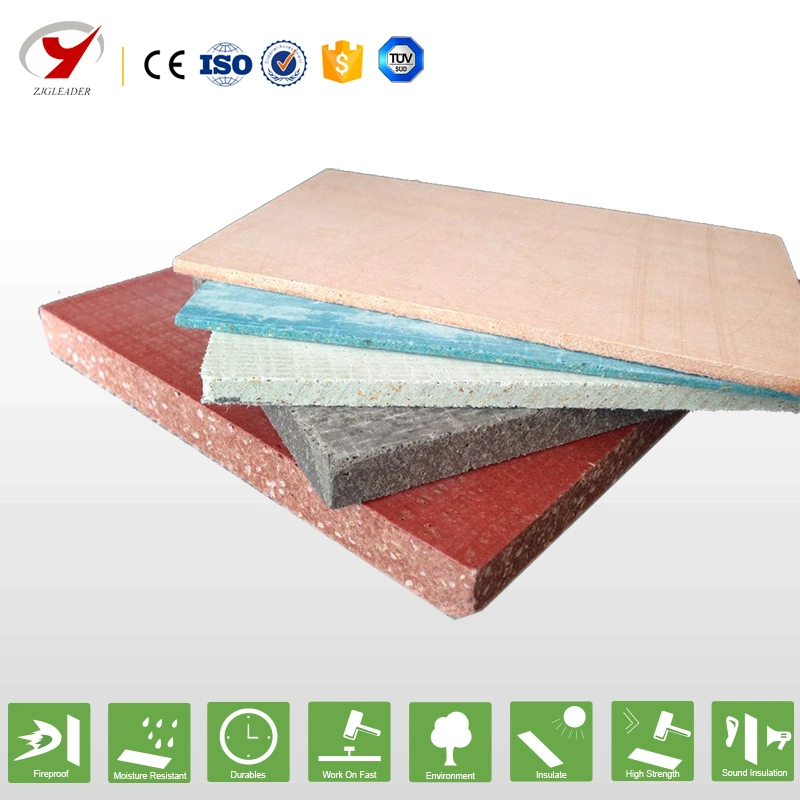 Fiber Glass Fireproof MGO Board, Wall Panel Building Material