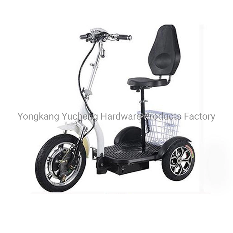 Electric Tricycle Trike 3 Wheel Electric Scooter with Thumb Throttle for Old People