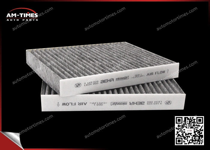 Filtro de aire de cabina Auto 64119163329 64119272642 para BMW Audi