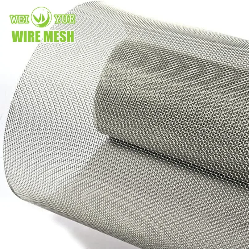 Stainless Steel Wire Mesh Garden Fence Filter Element Building Material Ultrafine Pore Filtration Quartz Grit Metal Mesh