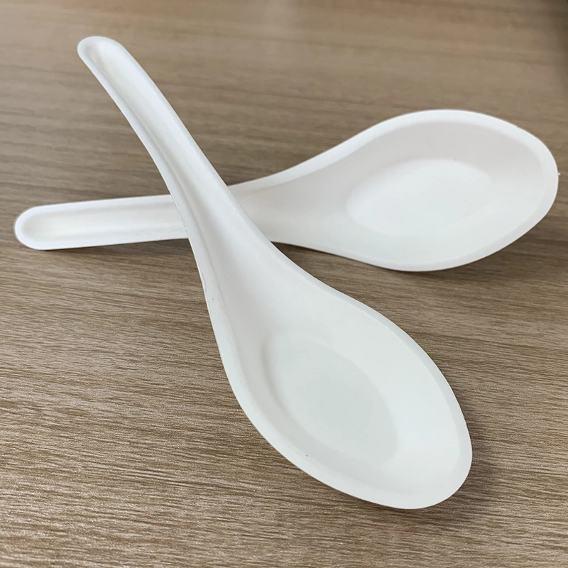 Made From Renewable Materials Factory Direct Sale Bagasse Molded Paper Pulp Biodegradable Disposable Kitchen Cutlery