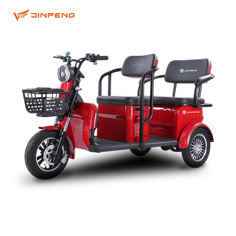 Triciclo elétrico Mobilidade poderosa com cabina para passageiros