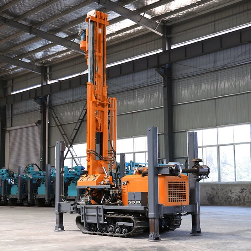 Factory Sell Water Drilling Machine New Arrival Small Folded Hydraulic Crawler 180m 200m Water Well Drilling Rigs for Drilling Machine with Cheap Price