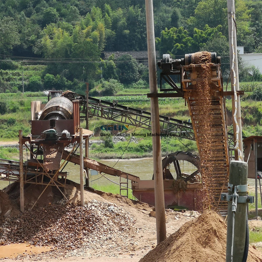 Trituración de alta calidad de arena pura línea de producción completa de máquinas de lavado