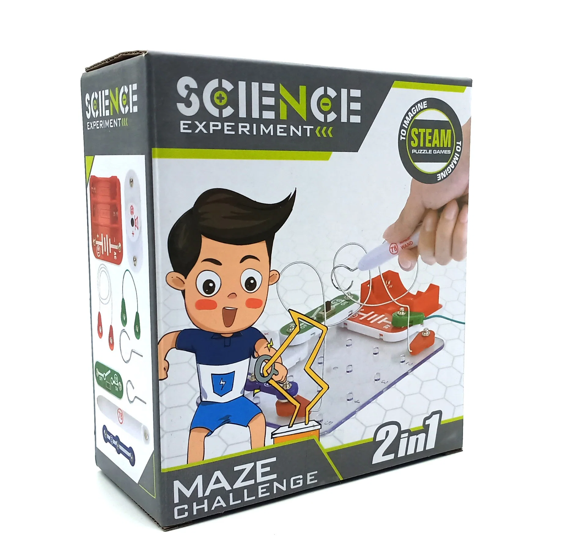 STEM Educational and Games Electronic Building Blocks Assembling Toys for Niños