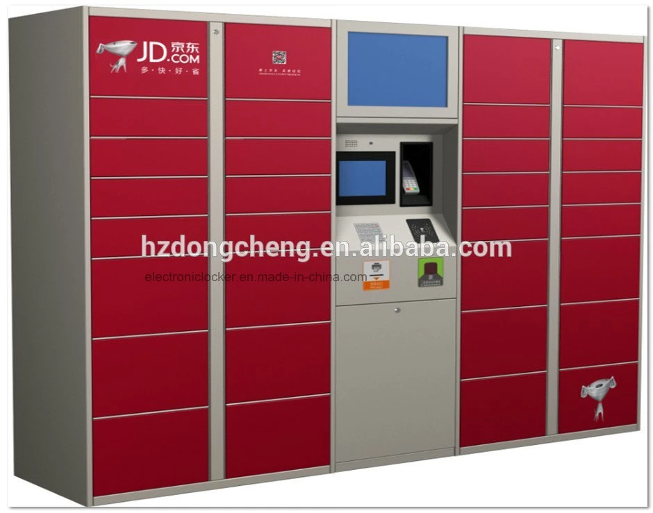 Outdoor Lockers Intelligent Electronic Logistic Touch Screen Barcode Parcel Delivery Smart Locker