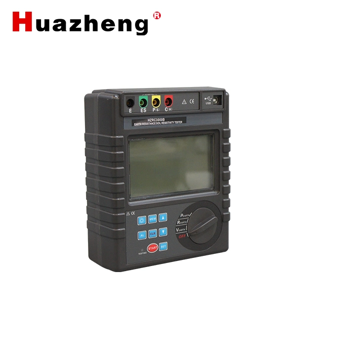 IEC Standard Hzrc3000b Soil Resistivity Measurement Digital Earth Resistance Tester