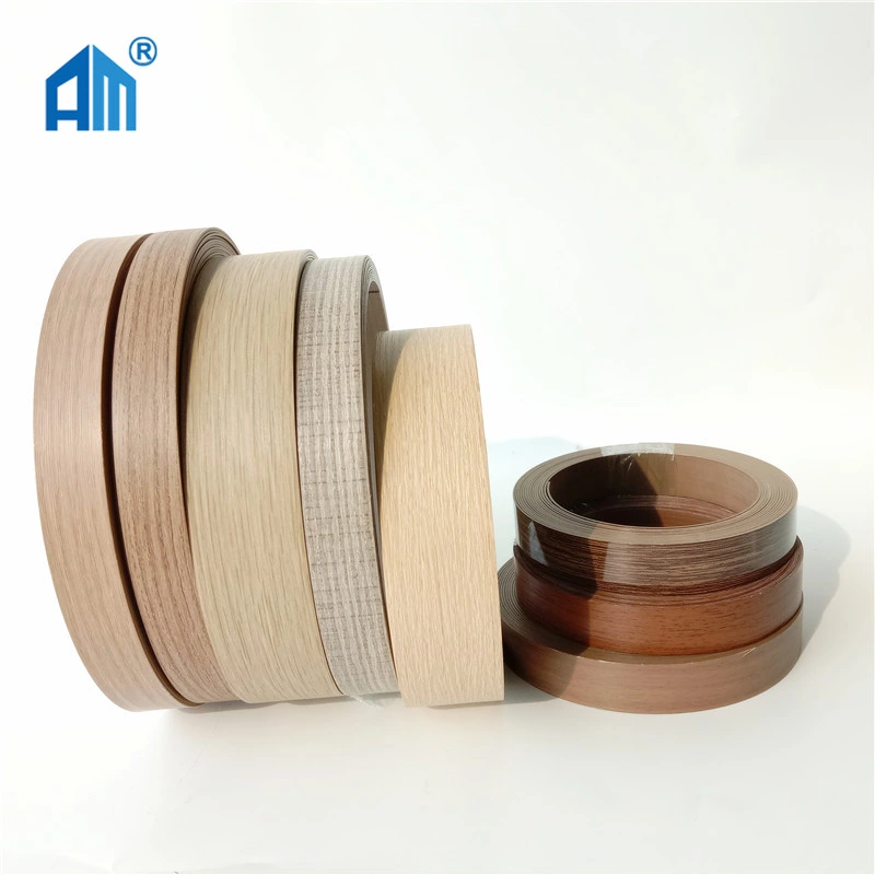 Hot Sales 1mm High quality/High cost performance  Woodgrain Furniture PVC Edge Banding