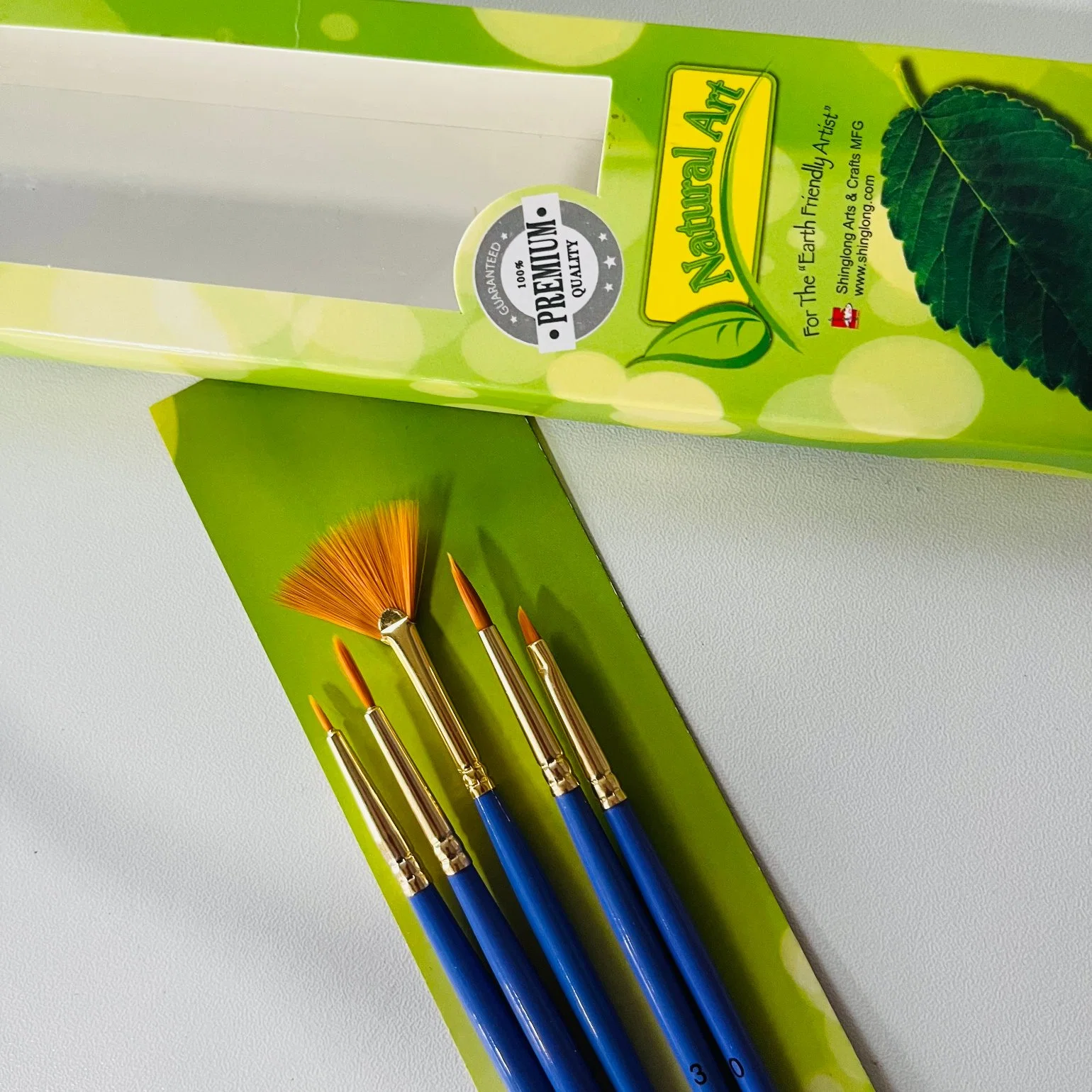 DIY Acrylic Watercolor Paint Brush 4PCS Nylon Hair Artist Brush