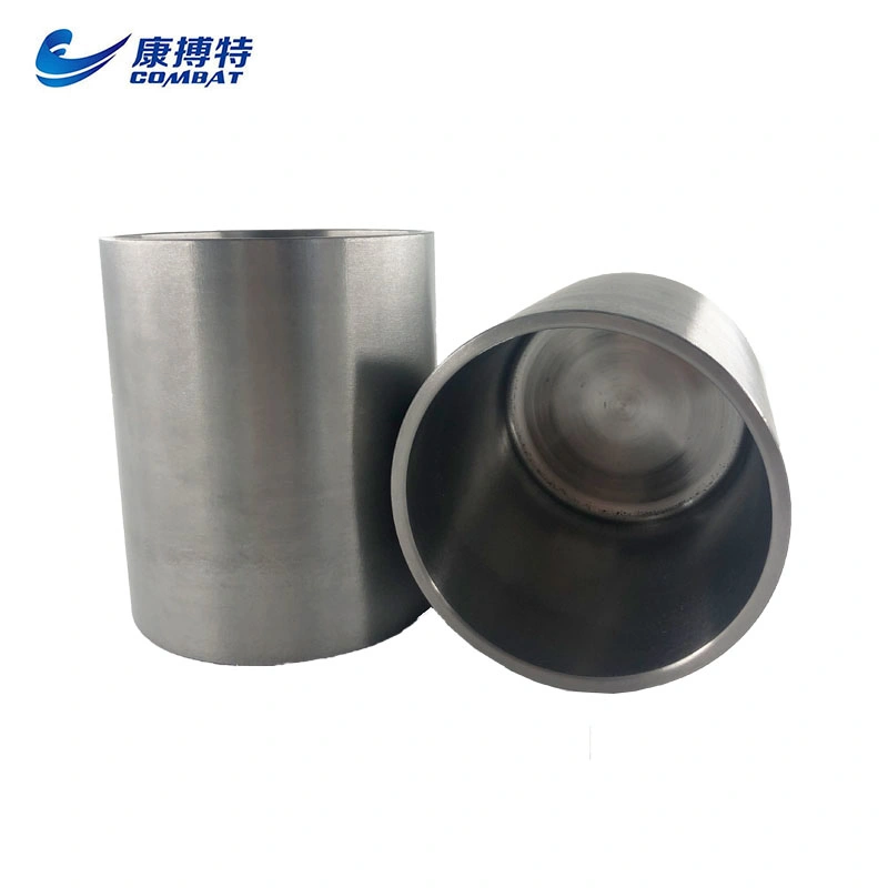 99.95% Forged Tungsten Crucible with Polished Surface