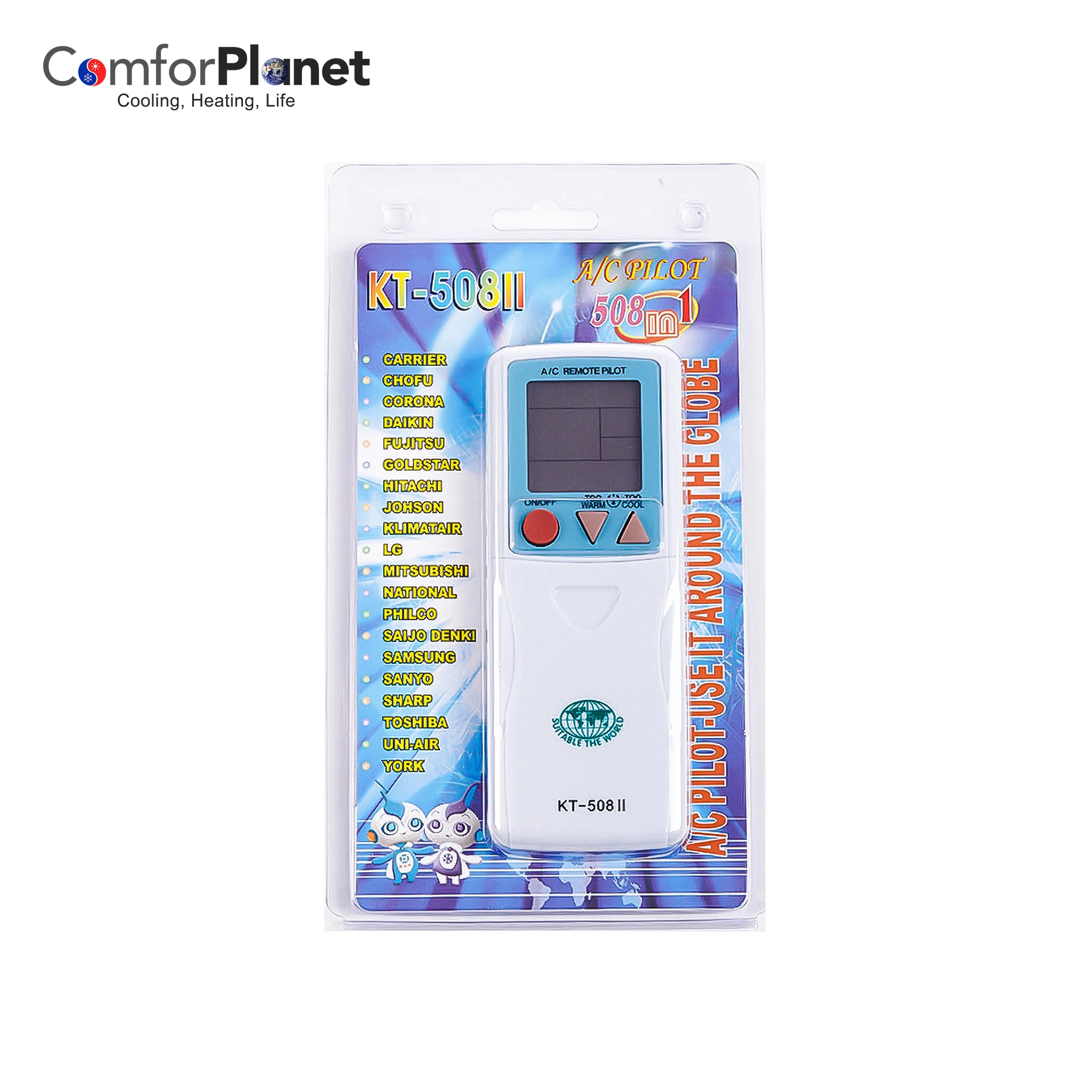 Factory Price Air Conditioner A/C Remote Control Kt-508