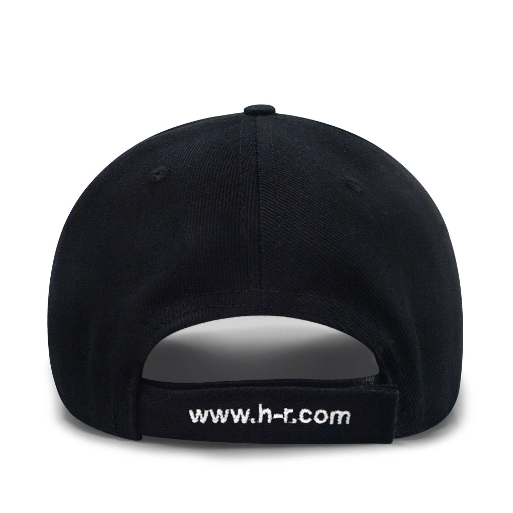 Promoción Heavy Brush Cotton Baseball Caps 5panel Gorros deportivos con Logotipo bordado