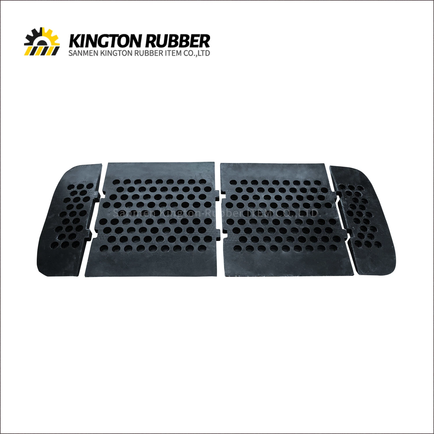 Heavy Duty Reflective Rubber Road Bump Speed Hump for Car and Motorcycle