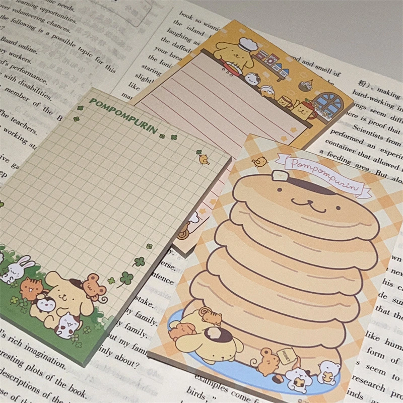 Cute Note Pad, Student Pudding Dog Book, Paper Making Book, Tearable Book, Non Adhesive Ins Style Student Large Notepad