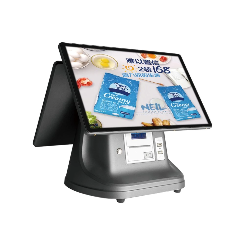 Newest Food Ordering All in One POS Machine Touch Screen Windows POS Terminal for Restaurant