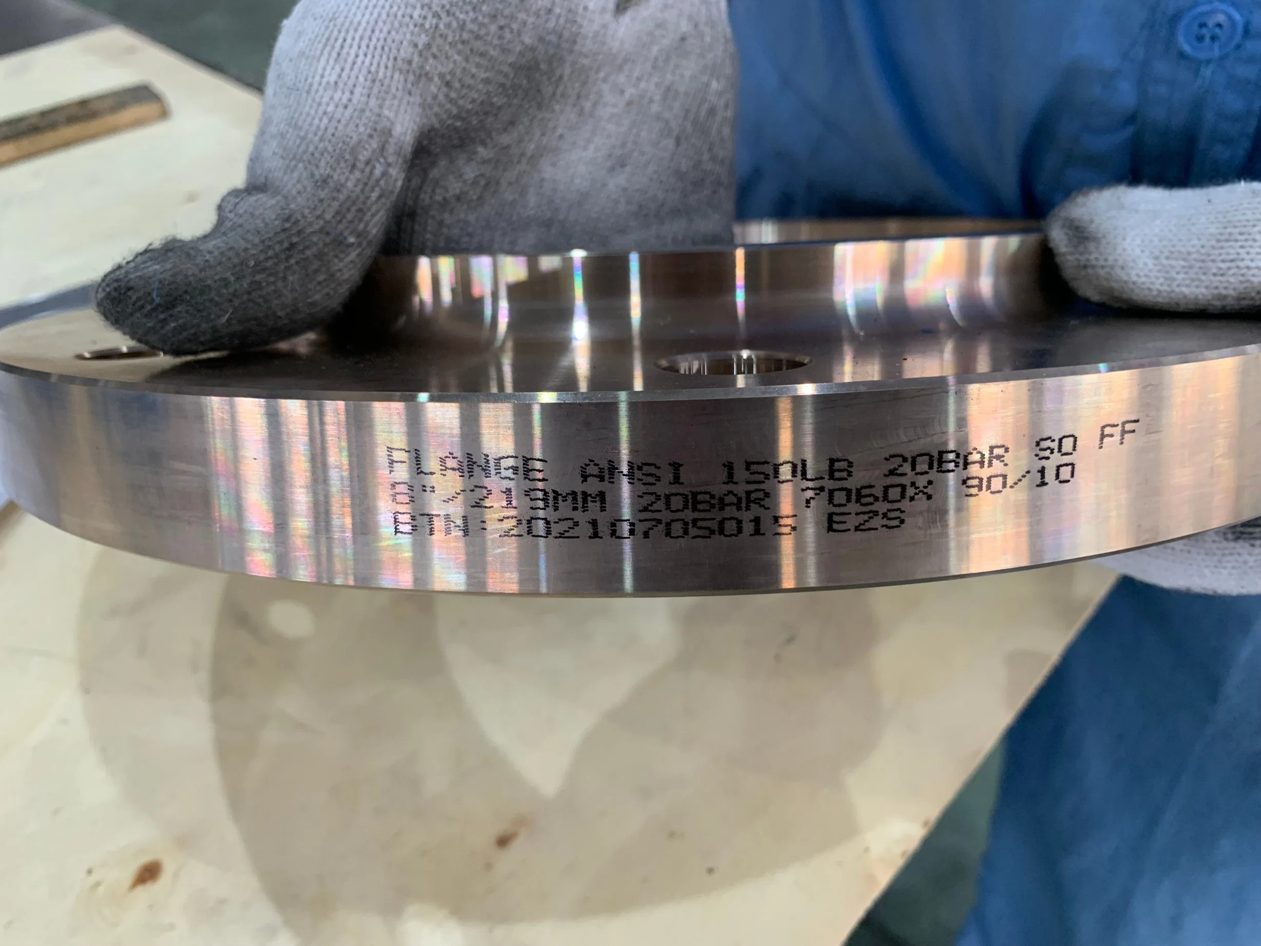 ANSI/JIS Wnrf/Sorf/FF Flange Stainless Steel Pipe Blank Flange