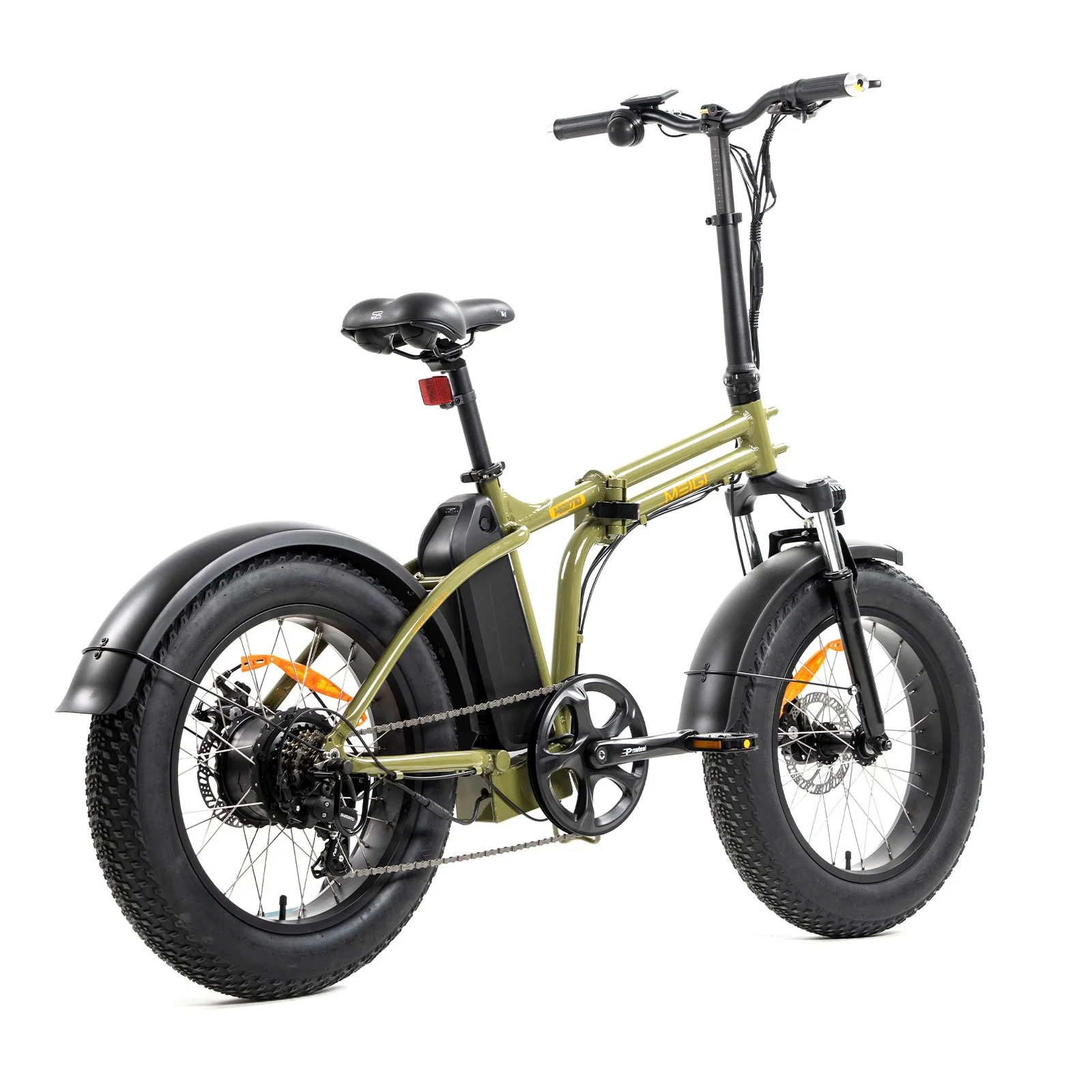 48V500W 48V10.4ah Lithium Battery Front/Rear Disk Brake Fat Tire Electric Folding Assist Bike