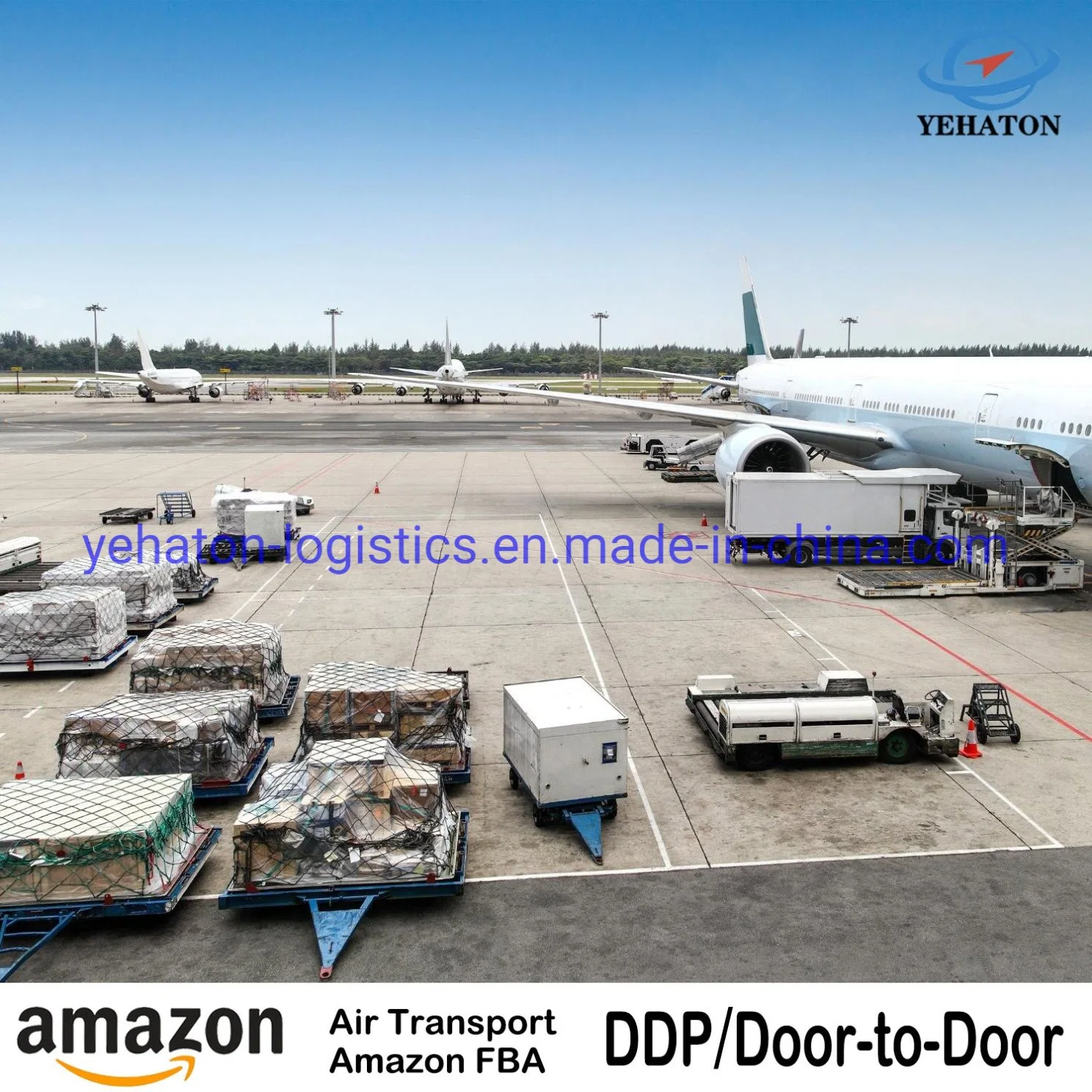 Professional Amazon Air Freight Shipping Forward From China to USA UK England with Door to Door Service