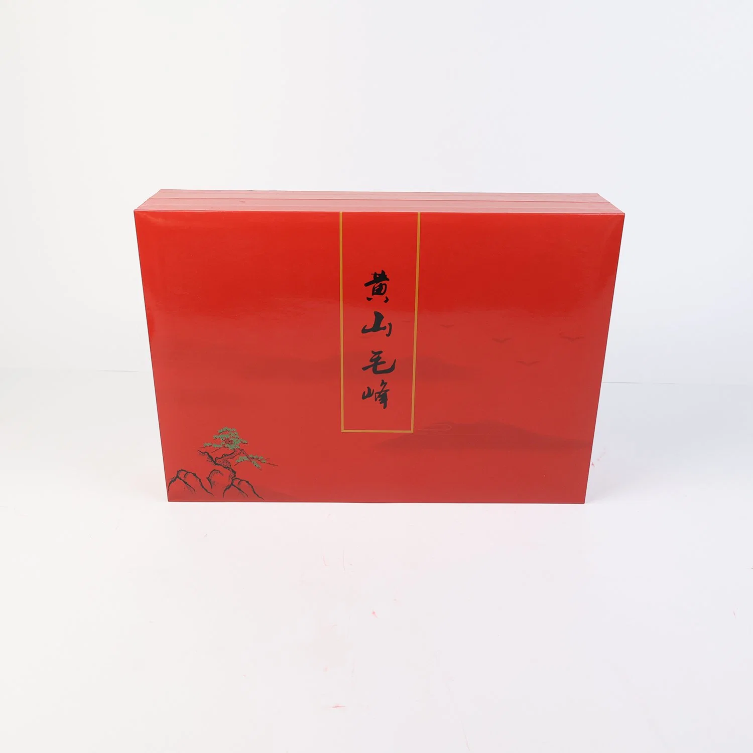 4c Art Paper Gold Stamping Chinese Tea Paper Packaging Box with Mylh-23085