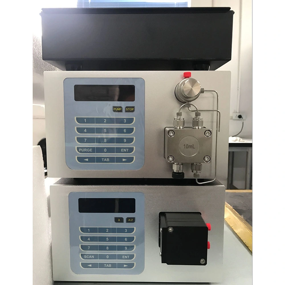 La HPLC Cromatografía líquida de alto rendimiento para laboratorios de análisis HPLC.