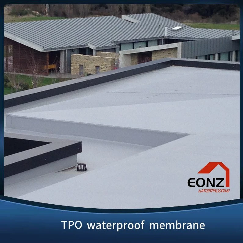 Best Quality 1.2/1.5/2.0mm Tpo Roofing Material Waterproof Membrane