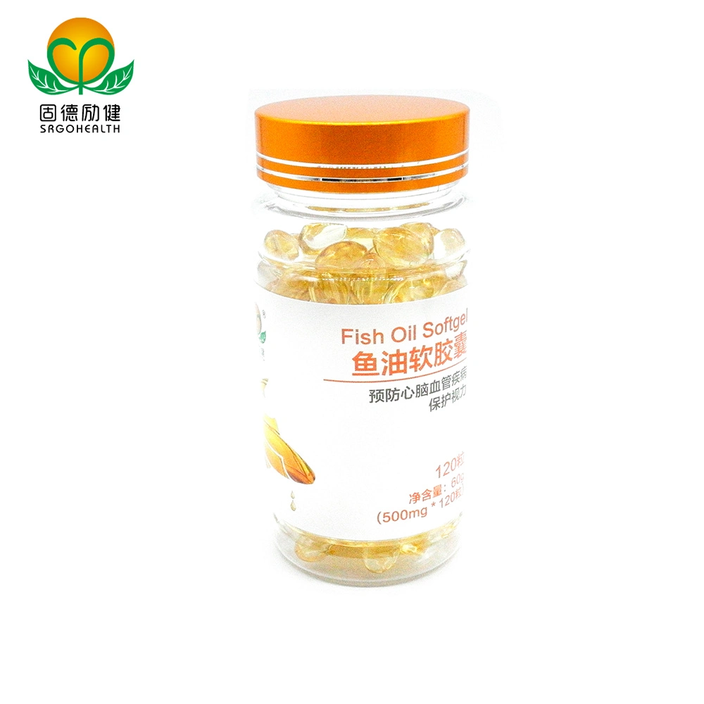 GMP Factory Supply Fish Oil Softgel Capsule with EU Stock Prompt shipment