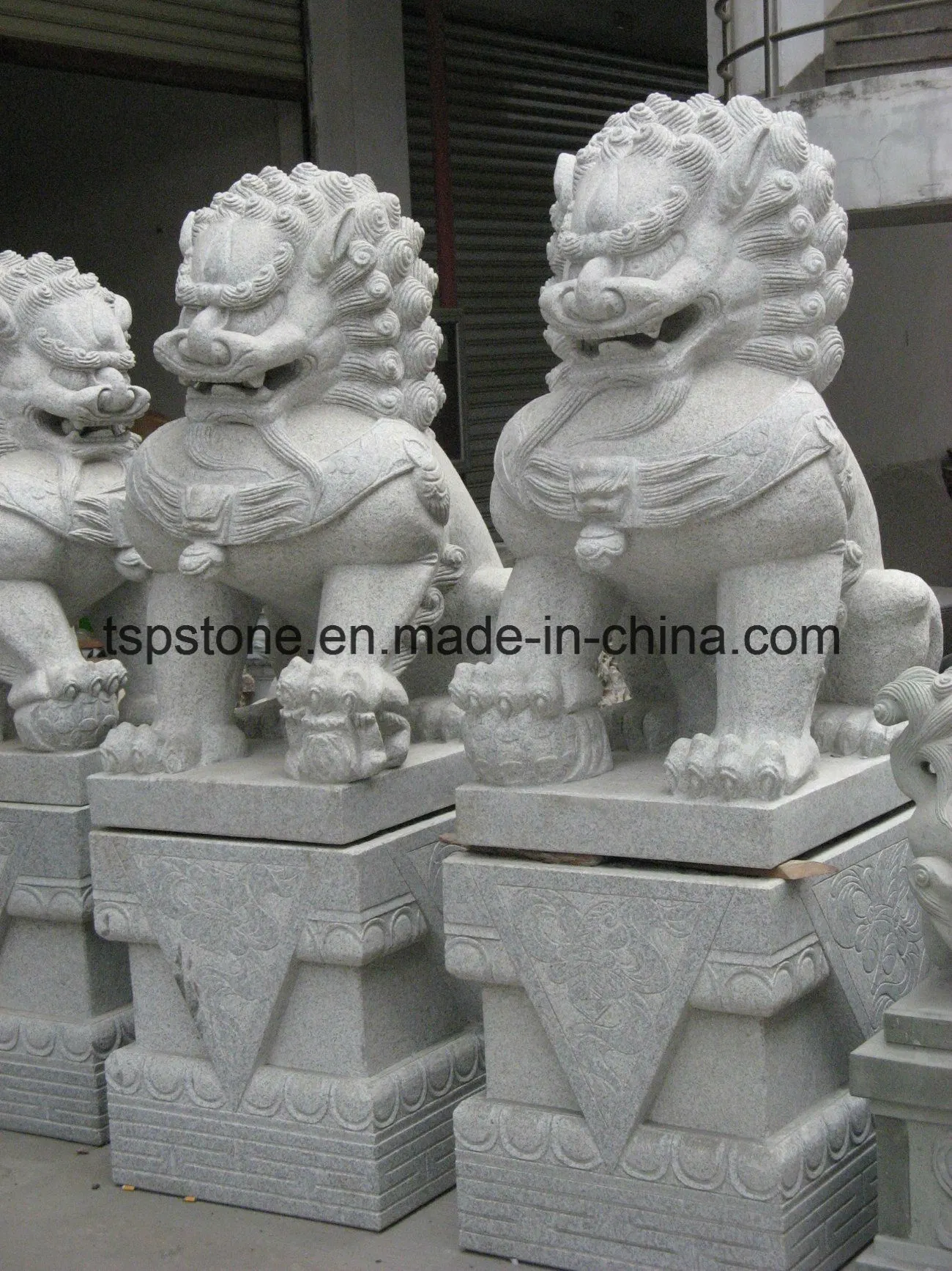 White Marble/Granite Stone Hand Carved Garden Sculpture/Statue/Animal Carving for Garden Landscape