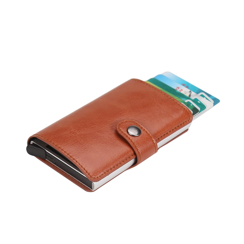 Business Purse RFID Metal Credit Card Holder Wallet