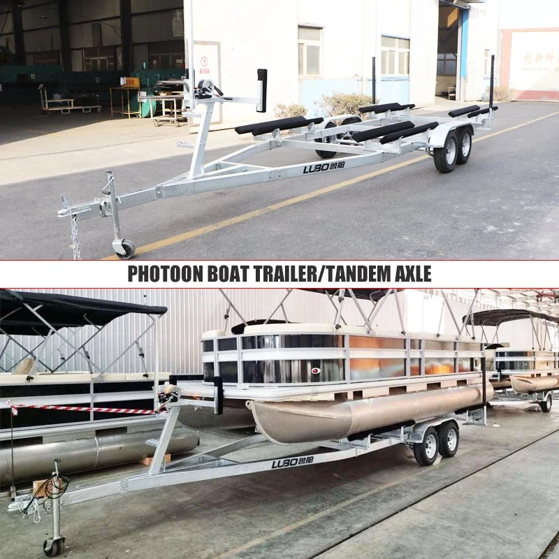 26ft Fontoon barco remolque Trailer