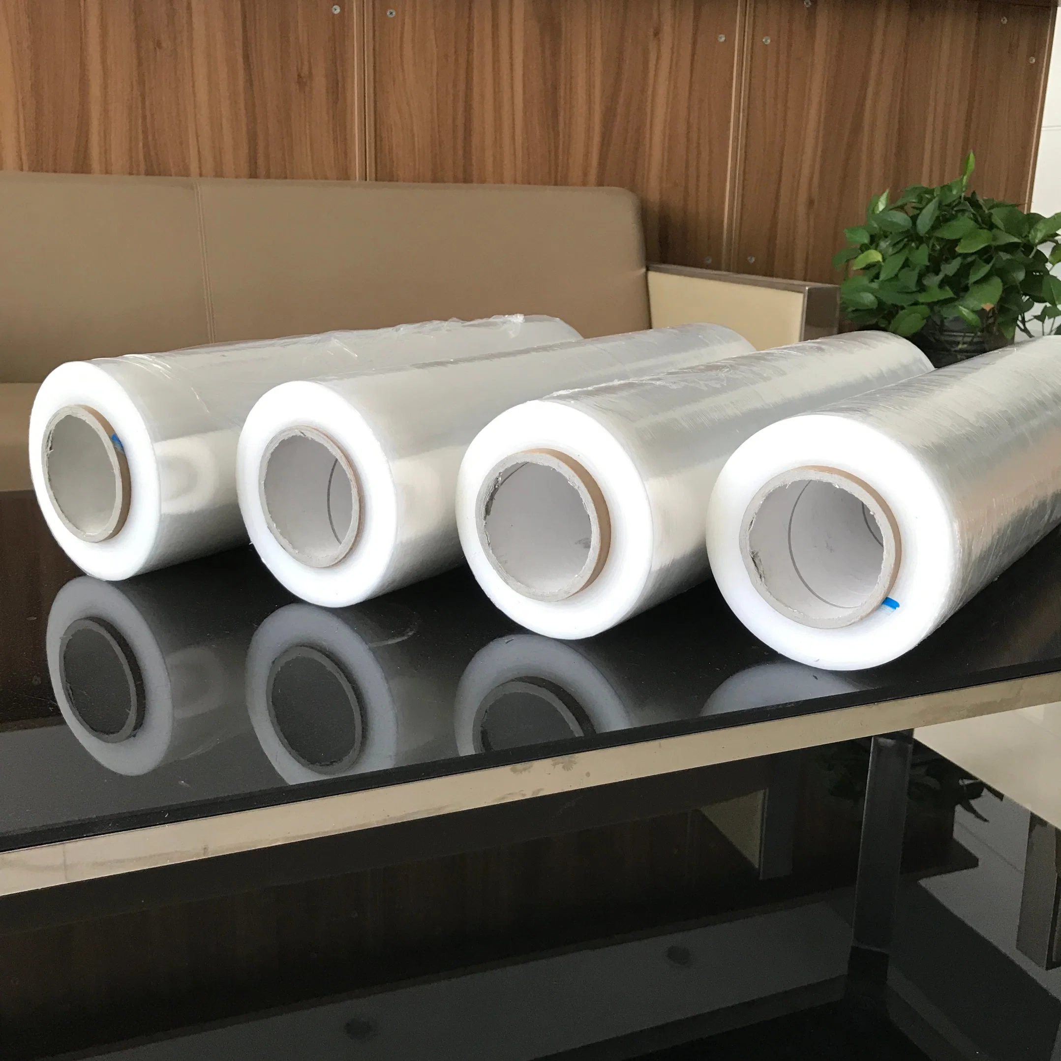 100% Virgin Material LLDPE Plastic Protection Pallet Wrap Film