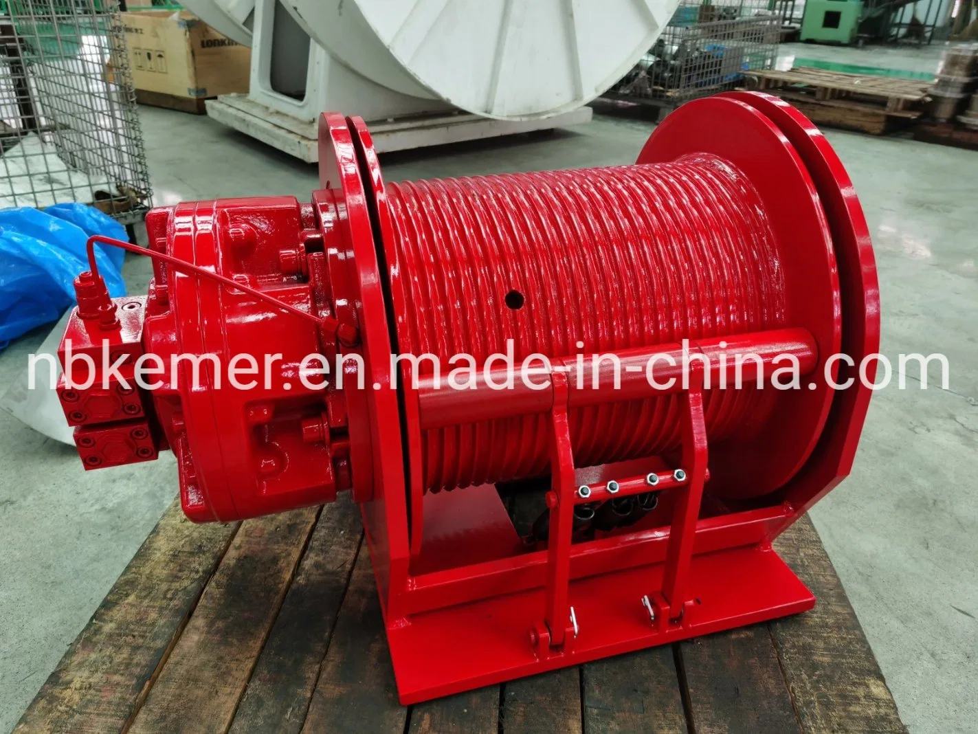 Hydraulic Winch Payload 0.5-80 Ton Hoisting Winches and Engineering Lifting Equipment