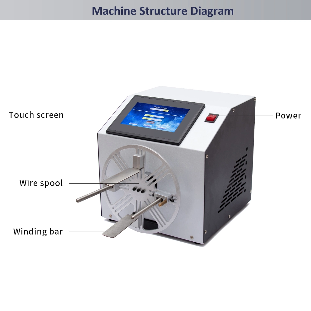 Wire Winding Machine Wire Binding Machine Wire Spooling Machine