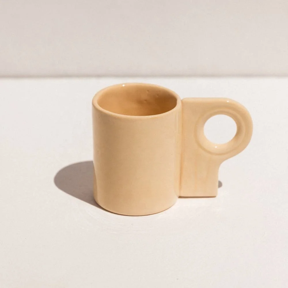 Canecas de café de cerâmica nórdica de alta qualidade, bonitas canecas com alça em forma de anel para chá com leite, utensílios de cozinha para sublimação, presentes de caneca para casais.