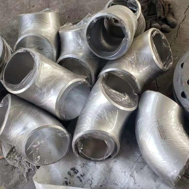 SUS304 90 Welding Stainless Steel Seamless Pipe Flange Elbow