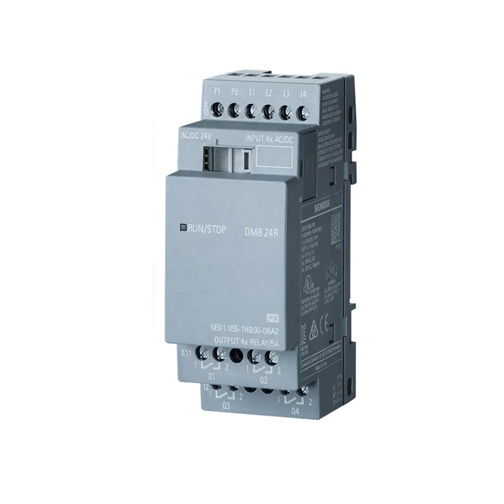 New Original Simatic Logo! Dm8 24r Expansion Module PLC Logic Module 6ED1055-1hb00-0ba2 for Siemens Logo