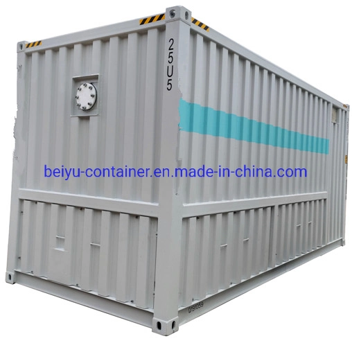 20FT Disposal Water Treatment Shipping Container with Open Top Operation Chamber