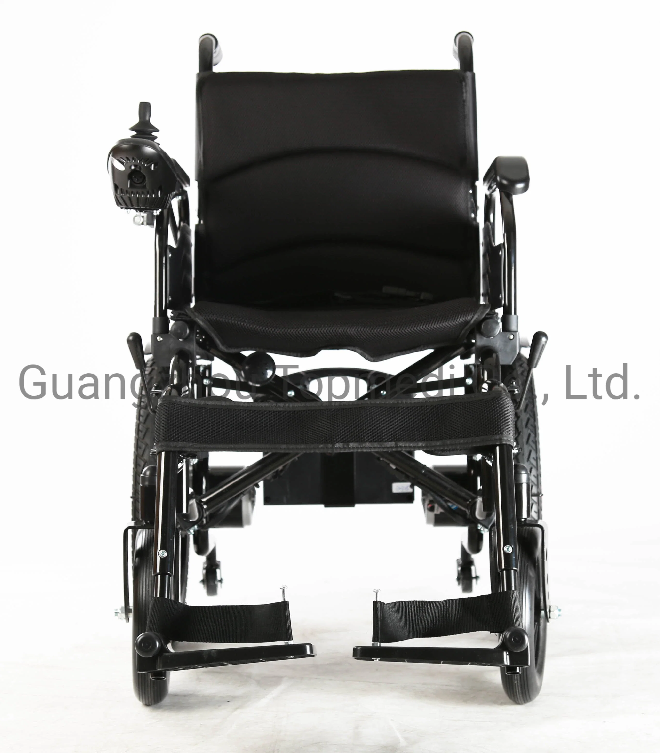 Topmedi Cheapest Handicapped Folding Motorized Automatic Power Electric Wheelchair for Disabled