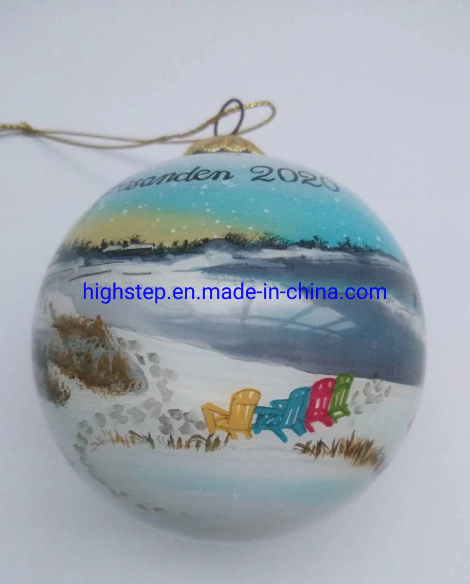 Inside Painted Glass Ball Ornaments