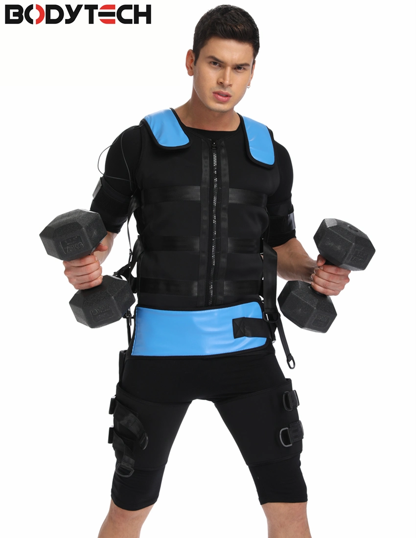 Popular Products 2022 Wireless Suit EMS 8 Area Control EMS Bodybuilding Equipment Gym Vest