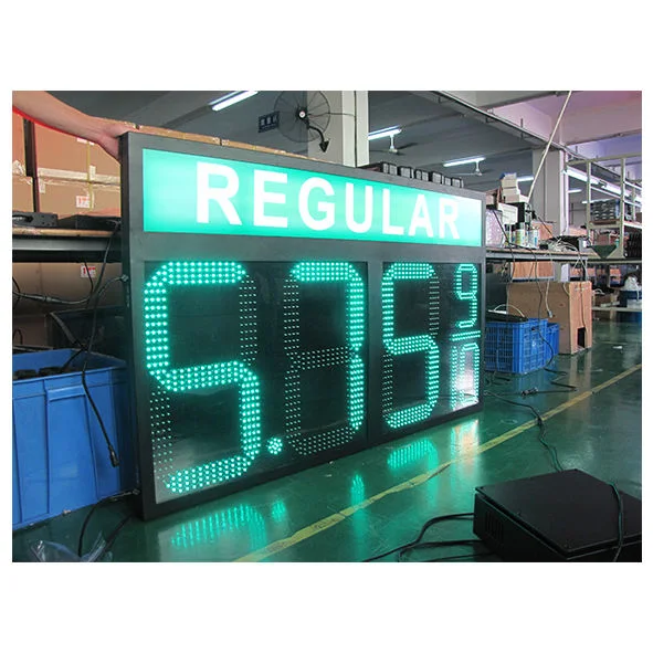 LED Gas Price LED Number Price Changer Board LED Gas Station Signs Waterproof LED Gas Station Price Sign