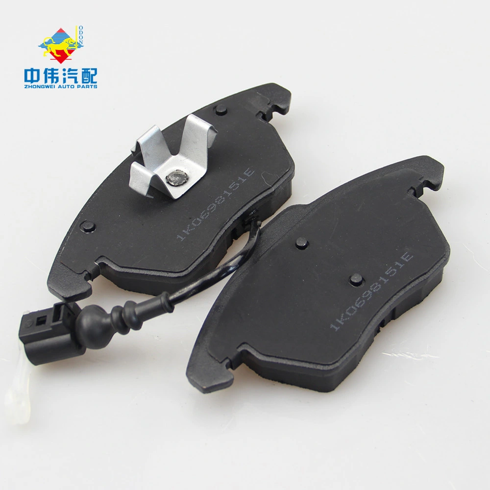 High Quality Auto Car Parts Non-Asbestos Disc Brake Pad for Audi A3 and Volkswagen Made in China