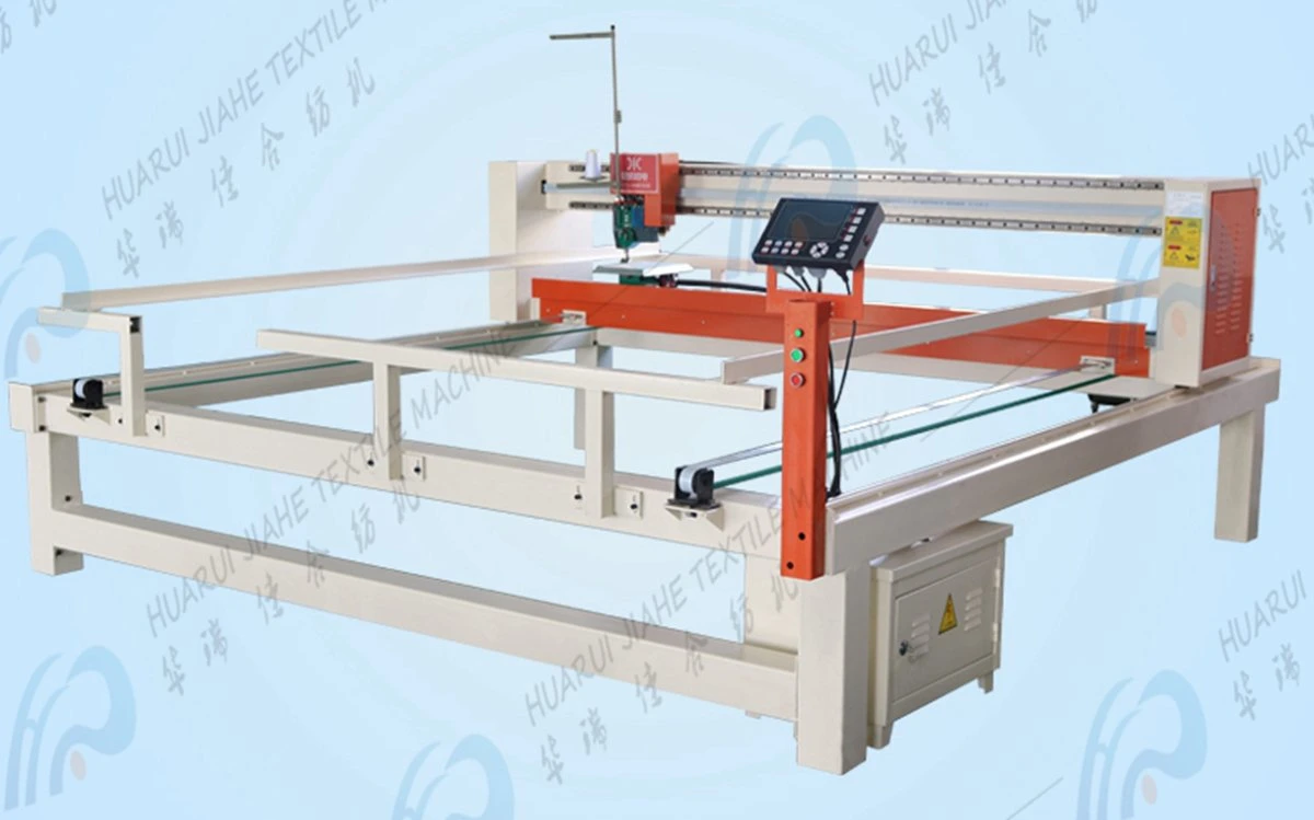 Automatic Single Head Computer Quilting Machine Price Automatic Computerized Long Arm Single Needle Frame Mattress Quilt Sewing Quilting Machine