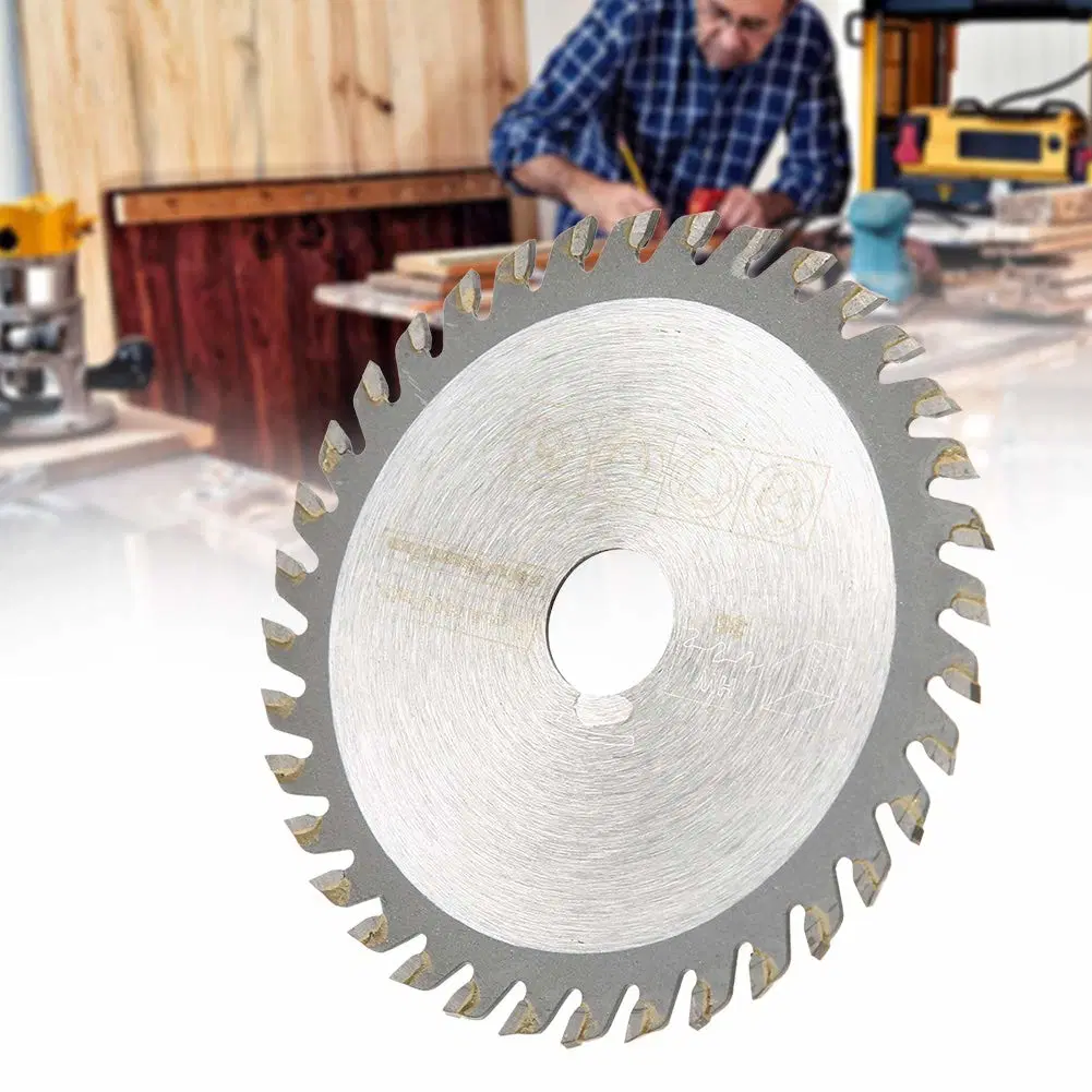 Tct Blade Hard Alloy Circular Saws 80t Multi Functions Rotation Cutting Tools 6600rpm 4"-10" Sandblasted Yg6 Tipped