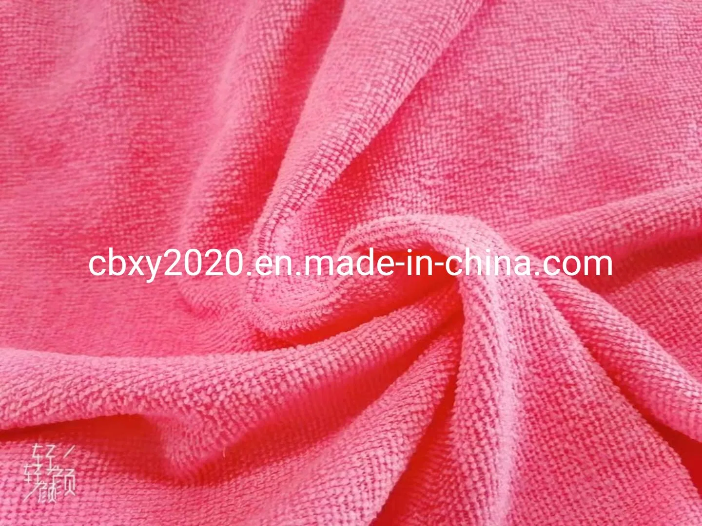 Serviette en tissu nylon / polyester 200gsm 180cm fait en usine textile utilisé dans la maison / hôtel / Société / Cleaner