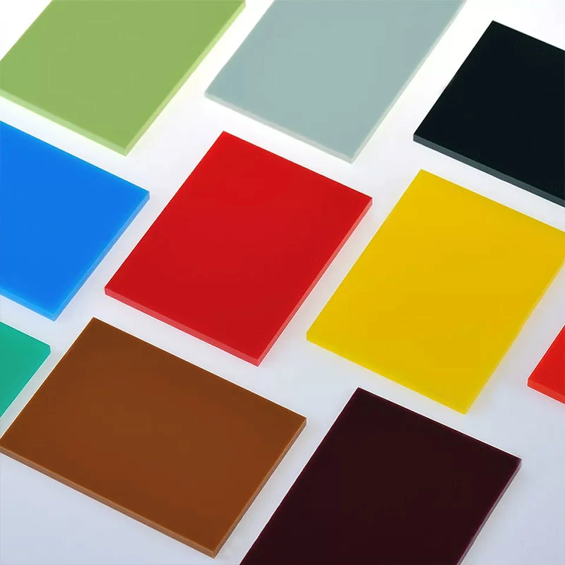 Custom 3mm Colored Plexi Glass Sheets Acrylic Plate