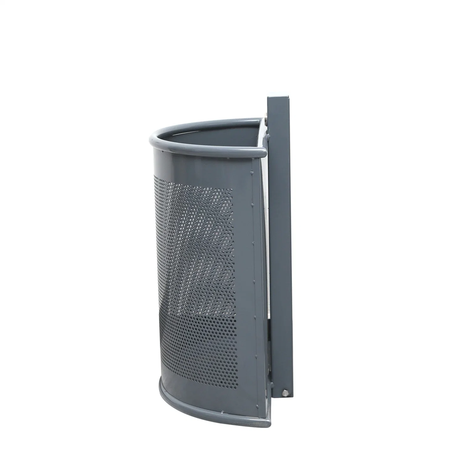 Urban Furniture Can Trash Bin Commercial Garbage Bin Outdoor Trash Receptacle Urban Dustbin